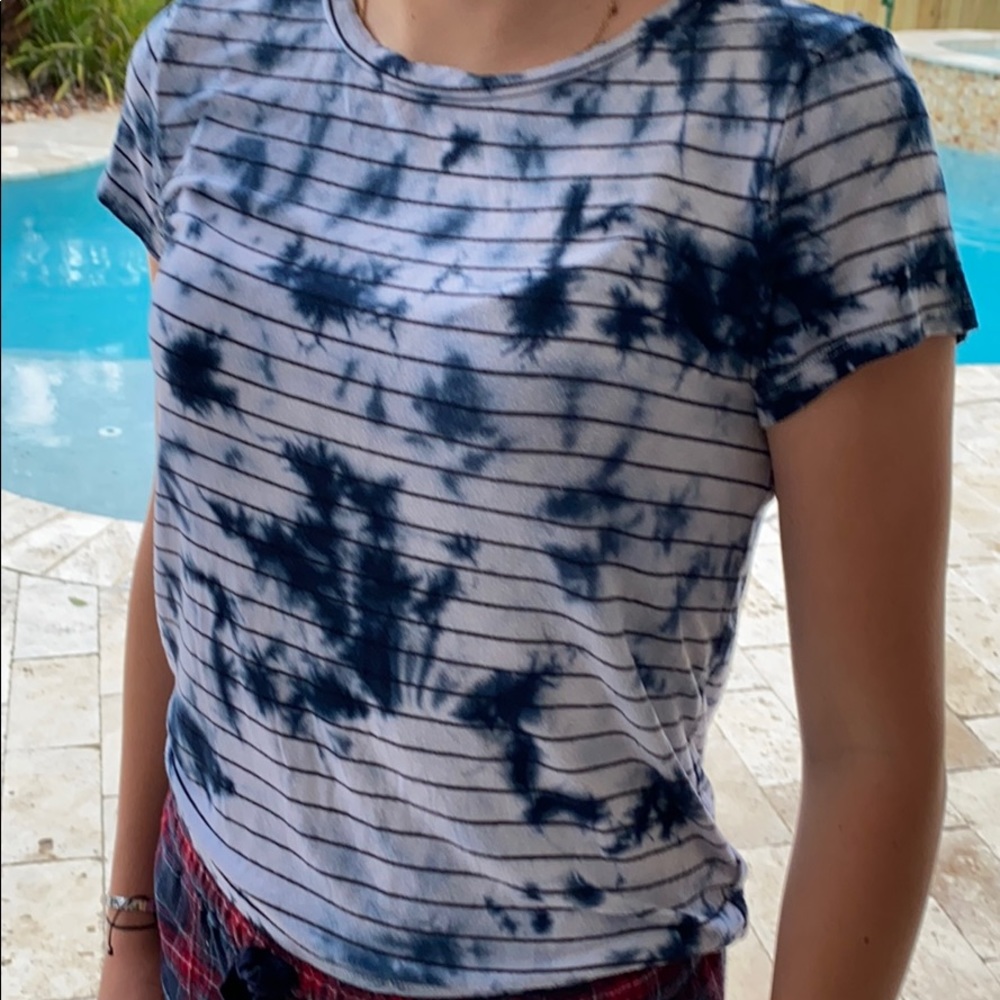 Tie-dye short sleeve shirt -Soft Cotton